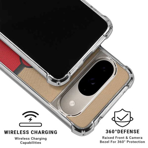 NFL San Francisco 49ers Vintage Google Pixel 10 Clear Case